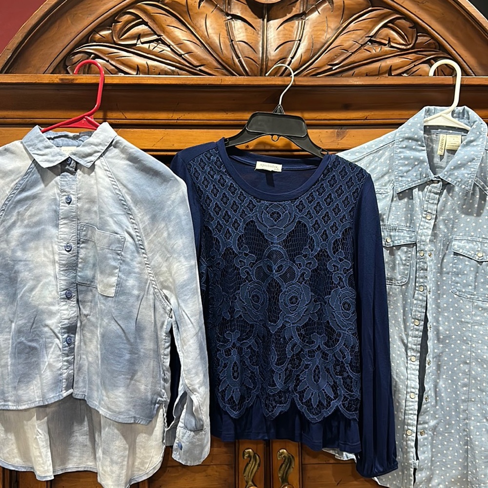 Three kids shirts